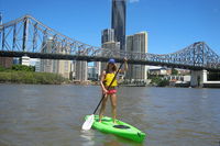 Brisbane River Stand-Up Paddleboarding - Accommodation Main Beach