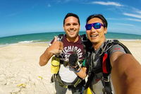 Bribie Island Beach skydive from up to 15000ft - Accommodation in Surfers Paradise