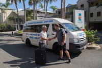 Airport Transfers - Return round fare share shuttle service - eAccommodation