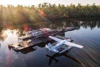 Outback Floatplane Safari Camp Overnighter including Airboat from Darwin - Accommodation Airlie Beach