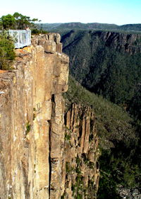 Devil's Gullet - Accommodation Tasmania