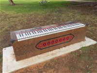 Piano Park Bench Moonta - Accommodation Airlie Beach