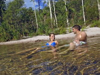 Tjaynera Falls Sandy Creek - Gold Coast Attractions