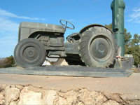 Ferguson Tractor Monument - Accommodation Cooktown