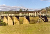 Historic Tabulam DeBurgh Timber Bridge - Attractions Perth