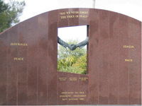 Cowra Italy Friendship Monument - Accommodation Port Hedland