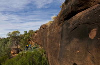 Mulgowan Yappa Aboriginal Art Site Walking Track - Accommodation Airlie Beach