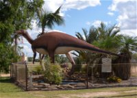 Muttaburrasaurus Langdoni Replica - Accommodation in Brisbane