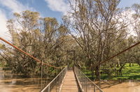 Lachlan River Swing Bridge - Accommodation Broken Hill