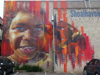 Nowra Street Art Murals - Accommodation Broken Hill