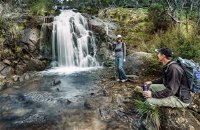 Waterfall Walking Track Kosciuszko National Park - Kingaroy Accommodation
