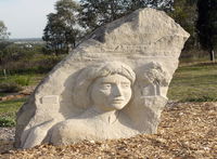 Heritage Sculptures at Pensioners Hill Lookout - Gold Coast Attractions