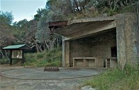 World War II gun emplacements - Accommodation in Bendigo