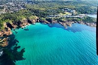 40-45 Minute Port Stephens and Stockton Beach Helicopter Flight - For 2 - Accommodation Noosa
