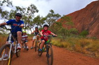 From Yulara Discover Uluru Half Day Bike Tour - Accommodation Batemans Bay