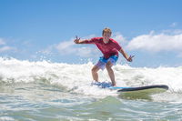 Merrick's Noosa Learn to Surf 2 Hour group surfing lesson