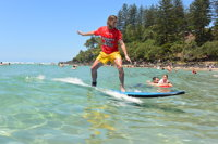 Learn to Surf Group Lesson - Walkin On Water - CoolangattaGold CoastAUSTRALIA - Southport Accommodation