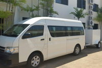 Airport Transfer to or from Cairns hotels for up to 13 people 7am-10pm - Accommodation Nelson Bay
