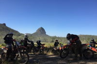 1/2 Day Guided Glasshouse Mountains Trail Bike Tour - Accommodation Australia