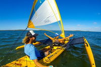 Sailing Kayak Adventure through the Peel Harvey Estuary - Accommodation Australia