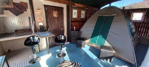 Protea Lodge Tented Bush Glamping on Farm Kleine Windpompie Tourism Africa