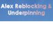 Alex Reblocking  Underpinning