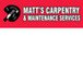 Matt's Carpentry  Maintenance Services - Builders Sunshine Coast