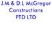 McGregor J.M.  D.L. Constructions Pty Ltd