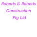 Roberts  Roberts Construction Pty Ltd - Builders Sunshine Coast