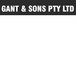 Gant  Sons PTY LTD