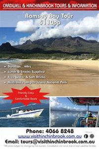 Cardwell  Hinchinbrook Tours  Information - Click Find