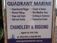 Quadrant Marine Chandlery  Rigging Services - LBG