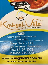 Karingal Villa Indian Restaurant - Seniors Australia