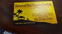 Tamarind Thai Cusine - Renee