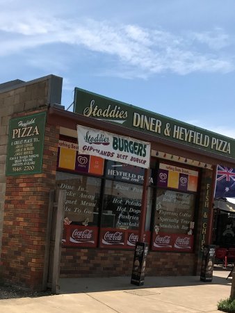 Stoddies Diner  Heyfield Pizza