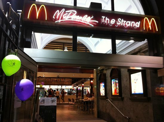 Mc Donald's Strand Sydney