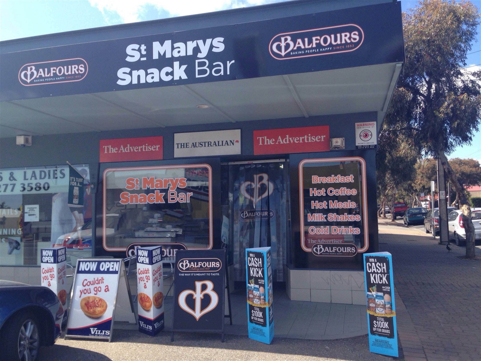 St Marys Snack Bar Adelaide