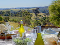 The Farmhouse - grape vines and rolling green hills - Seniors Australia