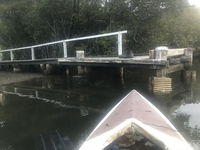 Water side house with a jetty