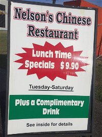 Nelsons Chinese Restaurant - Click Find