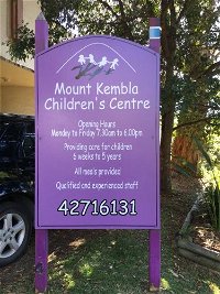 Mount Kembla Childrens Centre - Internet Find
