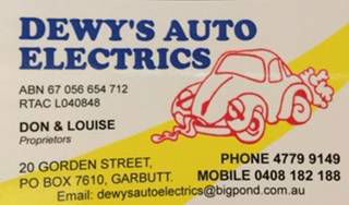 Dewy’s Auto Electrics - thumb 1