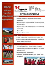Mpower Electrical Solutions - Seniors Australia