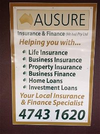 Ausure Insurance  Finance Mt Isa Pty Ltd - Click Find