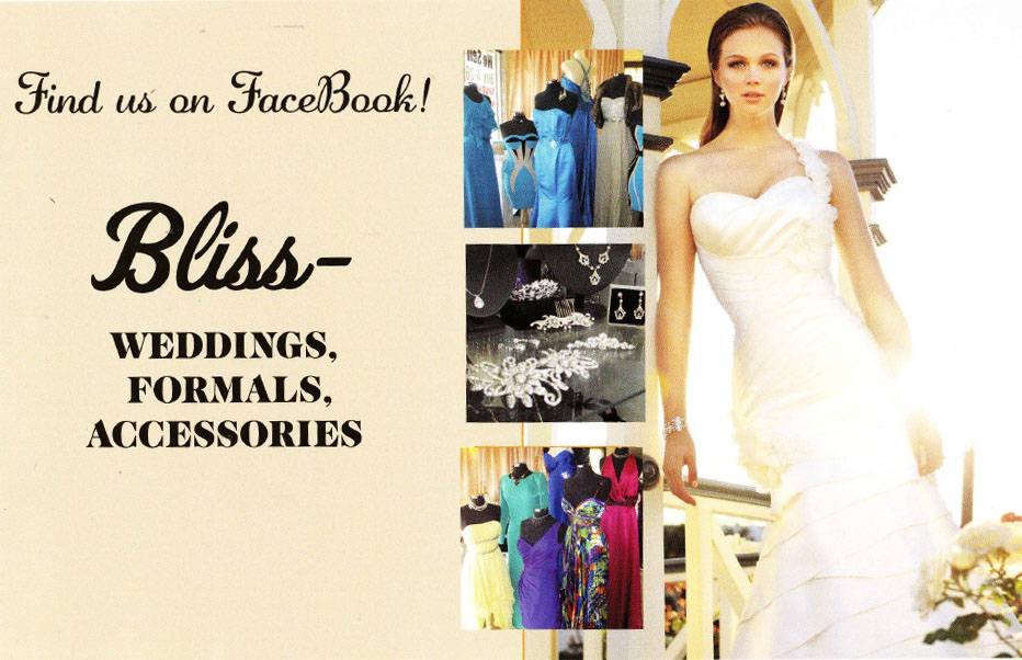 BlissWeddings Formals Accessories - Adwords Guide