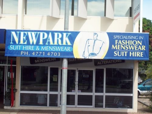 New Park Suit Hire  Menswear - Australian Directory
