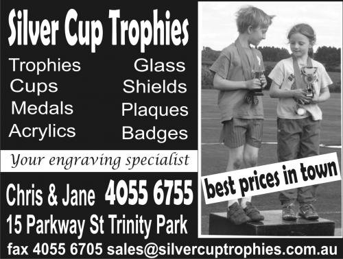 Silver Cup Trophies - Suburb Australia