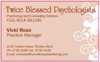 Twice Blessed Psychologists - Renee