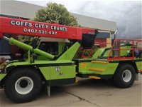 Coffs City Cranes  Rigging - Renee