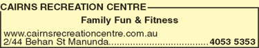 Cairns Recreation Centre - thumb 2
